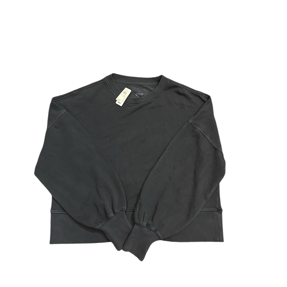 aerie charcoal grey Crewneck Sweatshirt